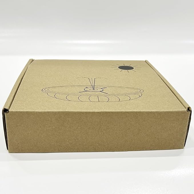 SZMP Solar Fountain, 4W Solar Powered Bird Bath Fountains with 4000 Battery, Color LED Lights, Outdoor Water Feature Fountain Pump with 7 Nozzle and 4 Fixers for Garden, Patio, Pond, and Pool