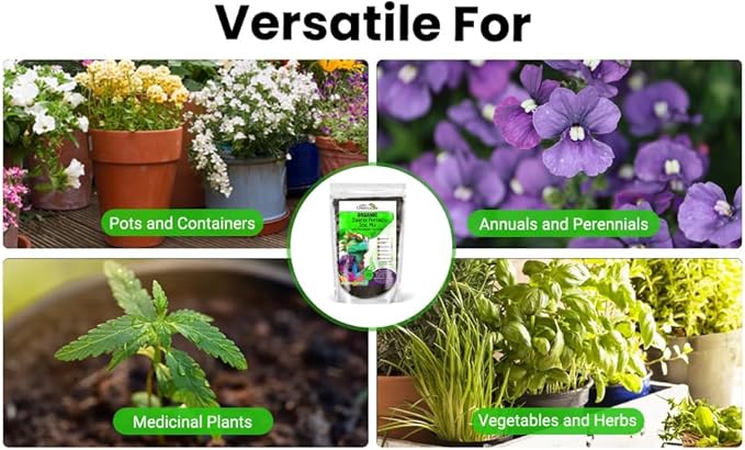 Organic Seed Starter Soil – Seed Starting Mix with Mycorrhizal Fungi – Natural Root Stimulator – Potting Soil for Vegetables and Herbs (20 QUARTS)