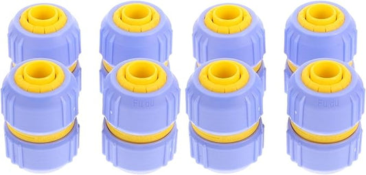 8 pcs Barb Hose Fittings system fittings zero-g hose repair kit 1/2 inch water hose adapter hose repair connector irrigations thread fittings extension pipeline abs Patcher
