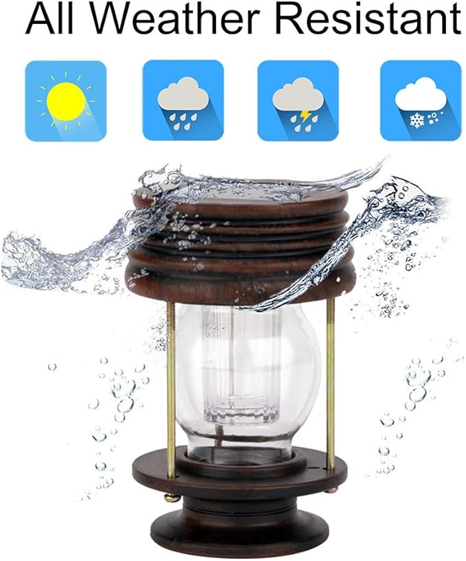 pearlstar Solar Lanterns Outdoor Hanging Solar Lights with Handle for Pathway Yard Patio Garden Decoration, Waterproof Outside Solar Table Lamp,2 Pack 5.5" H (White Lights)