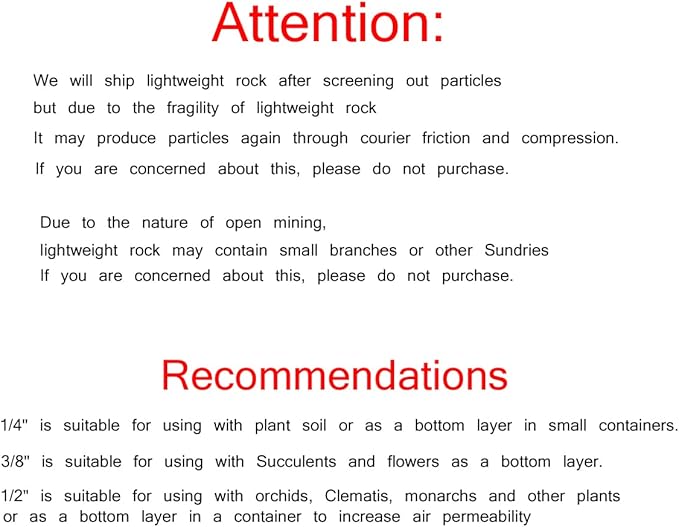 Horticultural Pumice for Plants Professional Sifted (3 QT, 1/4 inch)