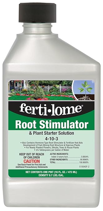 Fertilome (10640) Root Stimulator & Plant Starter Solution 4-10-3 (16 oz)