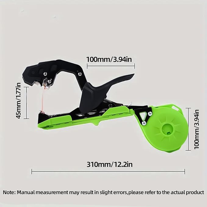Plant Tying Machine, Lightweight Plant Tying Tape Tool, for Gardeners Farmers with Blade Replacement Garden Tapes and Staples