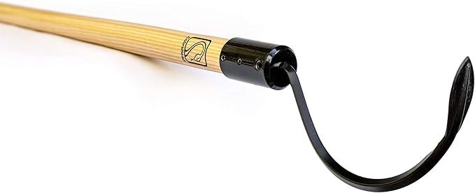 CobraHead® Long Handle Weeder & Cultivator Garden Tool - Forged Steel Blade - Natural 48-Inch Hardwood Handle - Ergonomically Designed for Digging, Edging & Planting - Perfect for Big Gardening Jobs