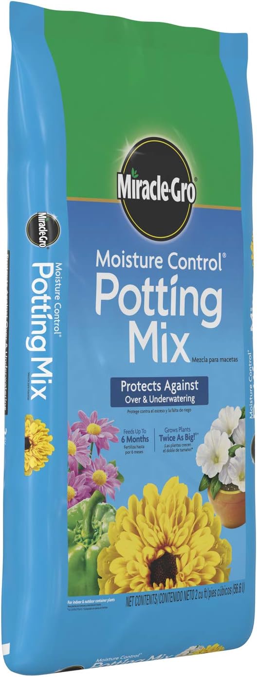 Miracle-Gro Moisture Control Potting Mix 2 pack