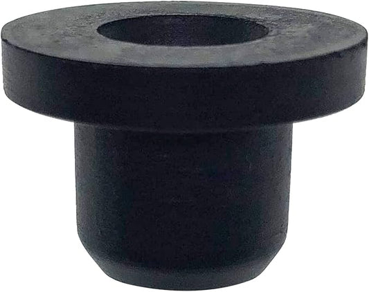 HORTIPOTS 1/4 Inch Rubber Grommet Pack of 25 Top Hat, 6 mm ID Small Tophat Grommet for OD 1/4 Inch Vinyl Rubber Tubing in Hydroponic and Irrigation Systems (Pack of 25)