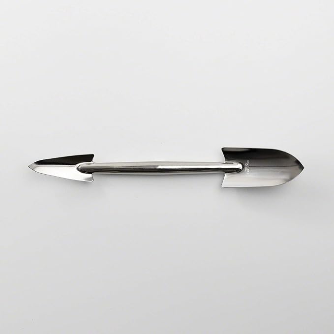 Wazakura Stainless Steel Soil Potting Set with 3PCS Soil Sieve Set and Soil Scoop, 3 Interchangeable Sieve Mesh Filter Sizes, Bonsai Gardening Tool Kit - Sieve + Scoop