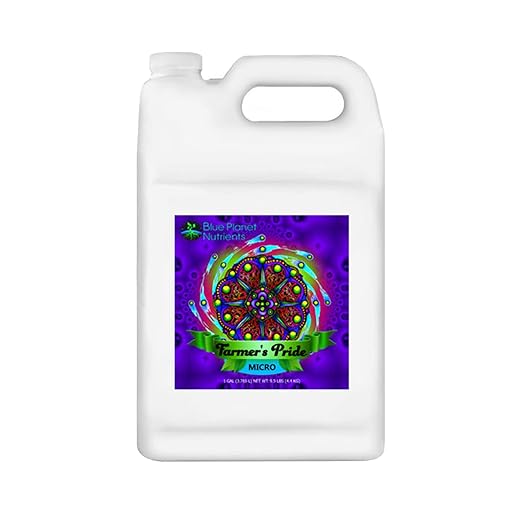 Farmer's Pride Organic Blend Fertilizer Set (128 oz Jugs) Gallon | Concentrated All Purpose Plant Food | Makes Up to 1,890 Gallons | Blue Planet Nutrients