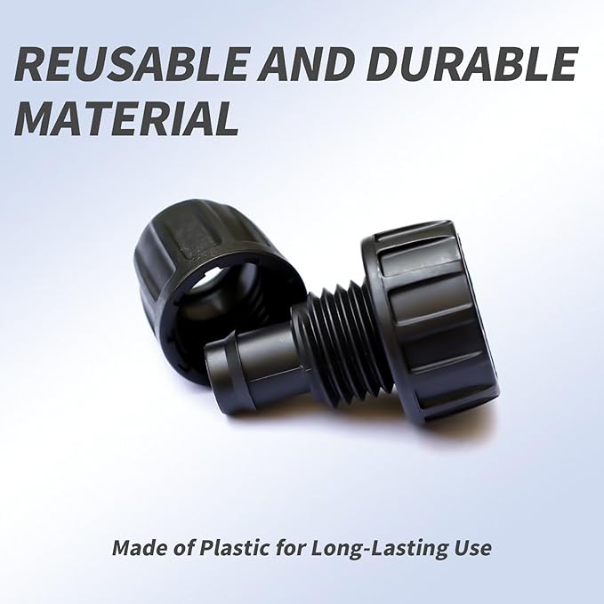 6 Pcs 1/2 inch irrigation fittings Drip Irrigation Hose Connector 1/2 Inch Drip Irrigation Tubing Faucet Adapter 3/4 Inch Connector Garden Hose Adapter 3/4" to 1/2" Irrigation Hose Adapter