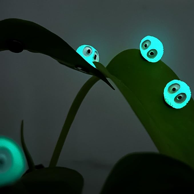 8pcs Plants Magnets Tiny Dust Bunnies Pins Charms Funny Potted Plant Safe Magnets Cute House Plant Accessories,Christmas Decoration Gift for Plants Lovers