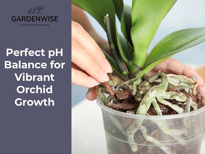 Premium Orchid Bark for Potting Mix – Ready-to-Use Pine Bark for Indoor Plants, Orchid Repotting & Soil Mix Creation, Ideal Orchid Medium (1 Quart)