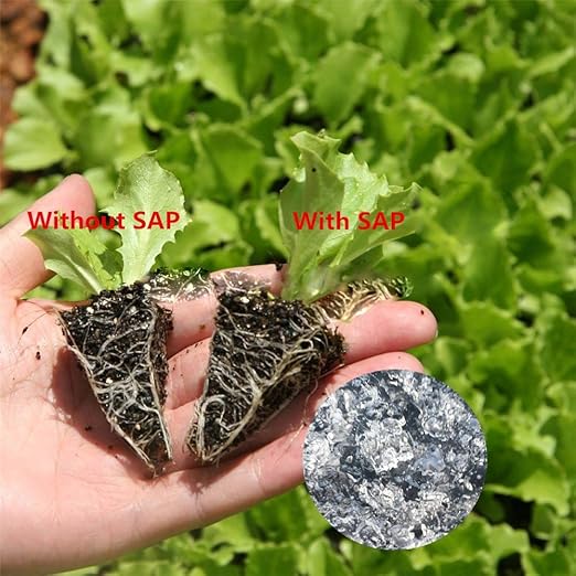 Commercial Grade Super Absorbent Polymer Potassium Based Water Crystal (45 Pound)