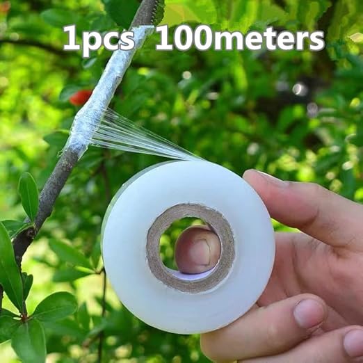 SUCA Grafting Tape Grafting Tool Buddy Tape Grafting Plant Grafting Tape,2 Color 4PCSwith Various Elasticity (tape4pcs)