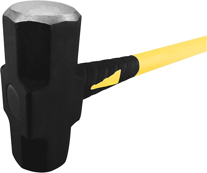 Performance Tool M7102 6-Pound Sledge Hammer With Fiberglass Handle