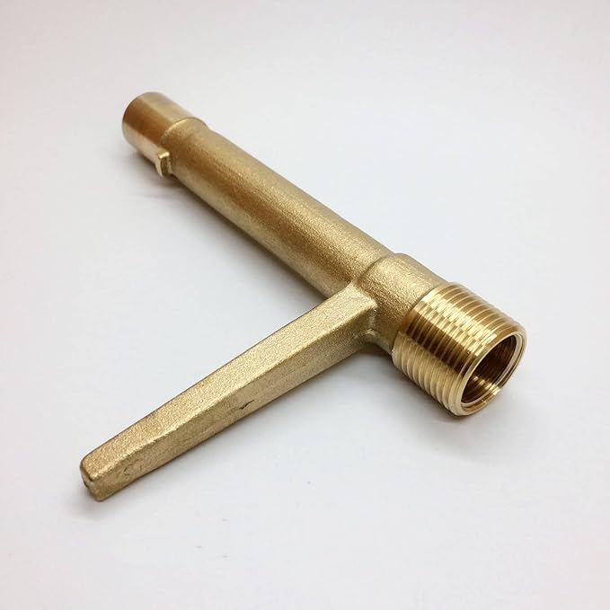 3/4 Inch Brass Quick Coupler Valve Key Garden Hose Underground Irrigation Tool Heavy Duty Sprinkler Key DN20 3/4" (3/4 Inch Key)