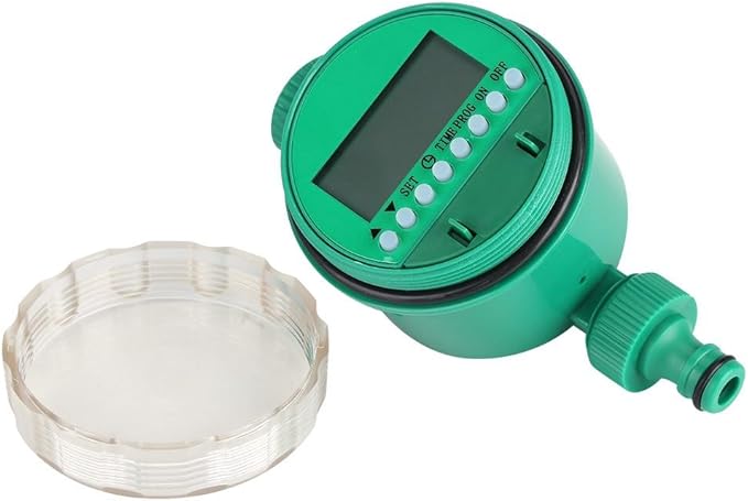 Automatic Irrigation Timer, Electric Digital Garden Irrigation Timer Battery Operated Intelligent Flowers Watering Controller for Garden Yard Lawn Greenhouse Drip Irrigation Watering Plant System