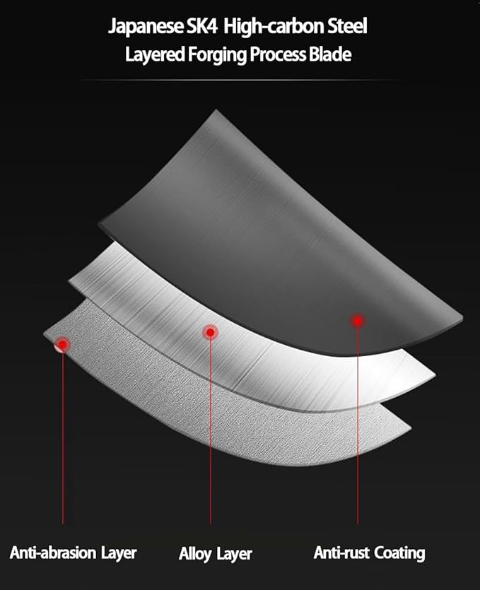 Garden Shears, Japanese Floral branch cutters, Snips for Gardening, Flower scissors Florist clippers, Hand Held Pruners for Gardening Heavy Duty, Pruning shears for garden (Wood Black)