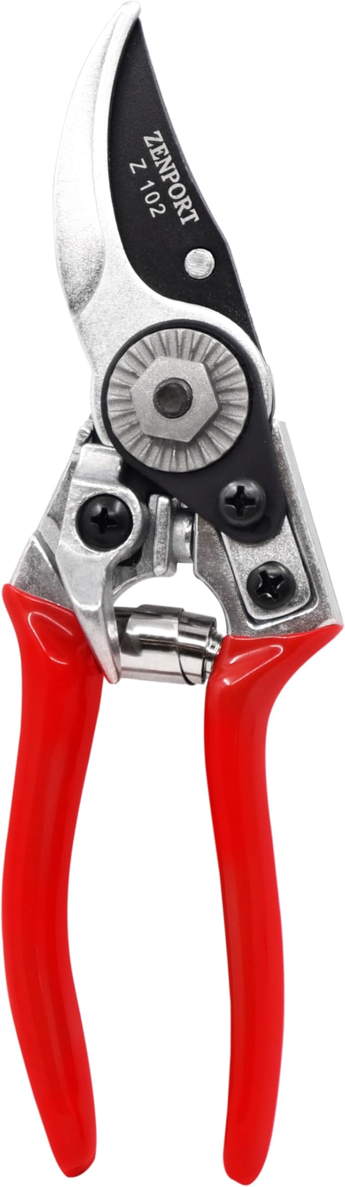 Zenport Z102 Swiss Style Hand Pruner, 0.8-Inch Cut, Die Cast Steel, 7-Inch