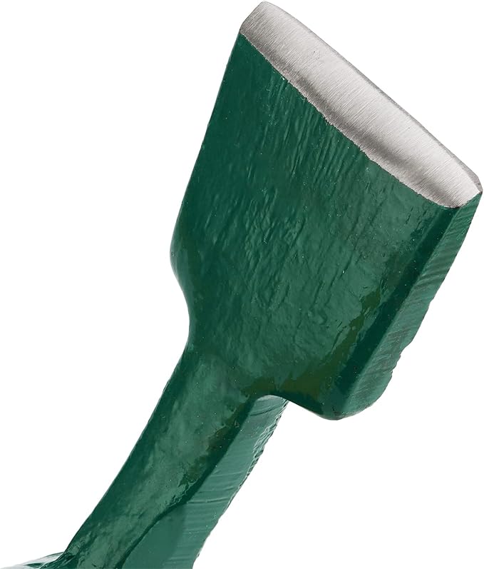 24 Inch Pick Mattock Hoe, Forged Weeding Mattock Pick Axe with Fiberglass Handle, Heavy Duty Garden Mattock Tool Adze Hoe for Gardening, Camping, Prospecting