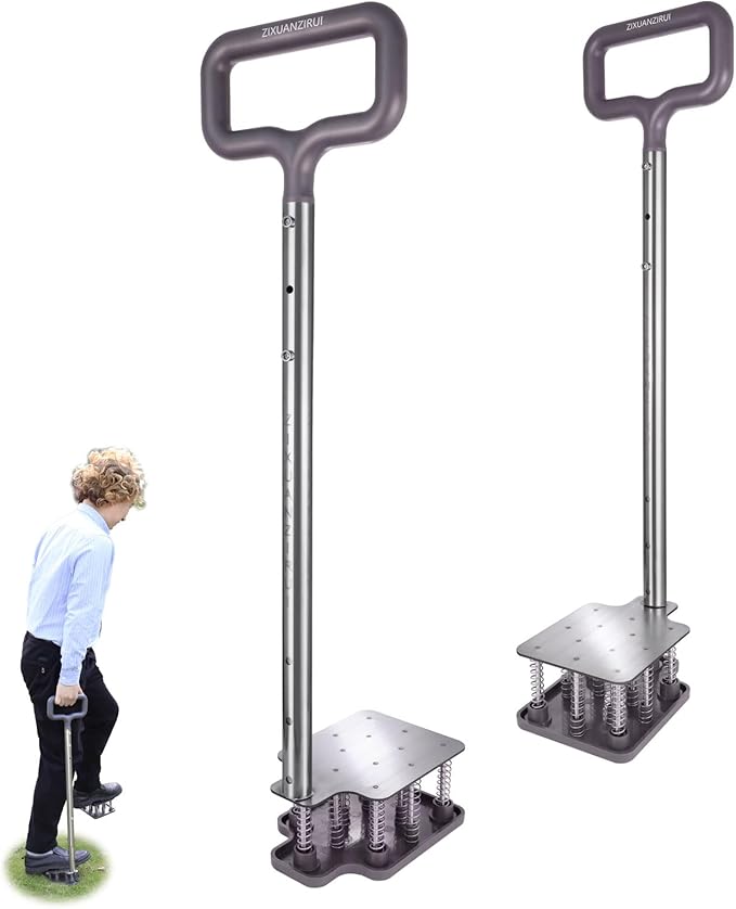 Lawn Aerator，Aerator Lawn Tool Garden Tools, Gardening Hand Tools, Aerator Shoes Pair with 26 Soil Spikes for Lawn Care Outdoor Sports Yard Tools