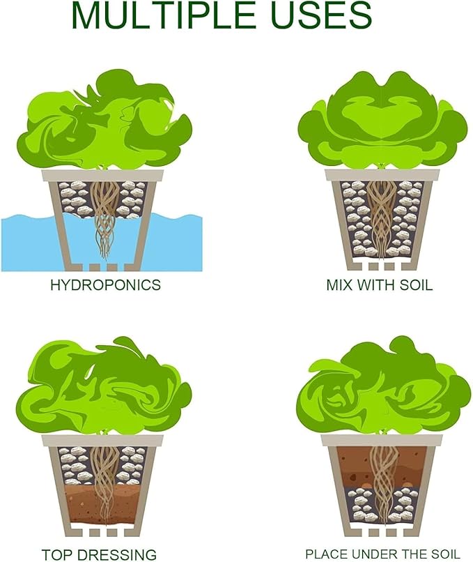 Organic Pumice for Bonsai and Horticultural 100% Natural- (5 gallons, 1/4 inch)