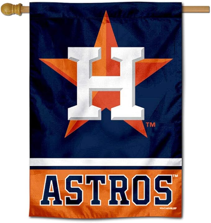 WinCraft Houston Astros Two Sided House Flag