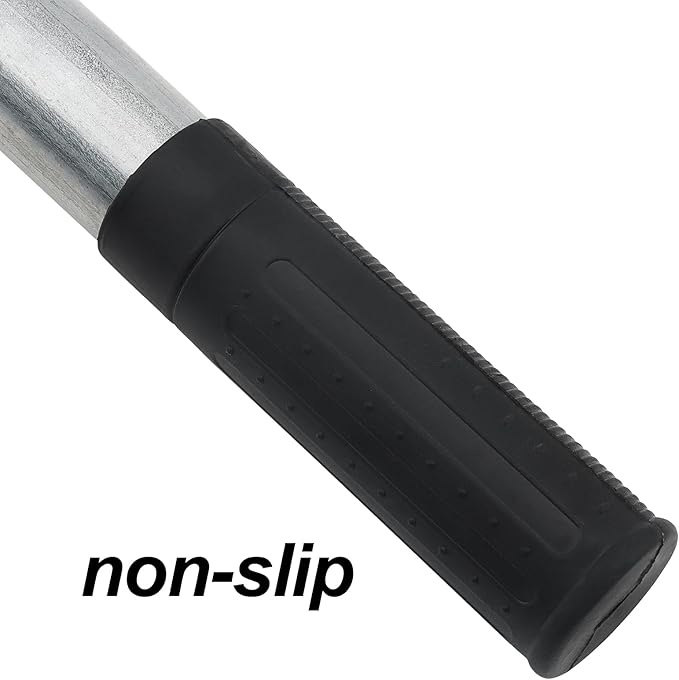 5 PCS Hoe Garden Tool Set, Hoe and Cultivator Hand Tiller, Heavy Duty Digging Hoe, 2 Fork and 3 Fork Hand Tiller for Gardening Weeding Digging Loosening Soil, Carbon Steel