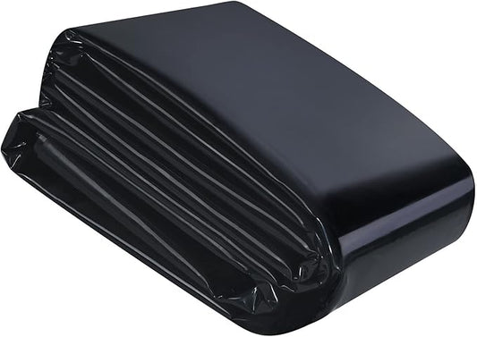Pond Liner, 20 Mil 7 x 10 Feet Pond Liners for Outdoor Ponds, Black LDPE Fish Pond Liner for Small Ponds, Streams Fountains and Garden Waterfall