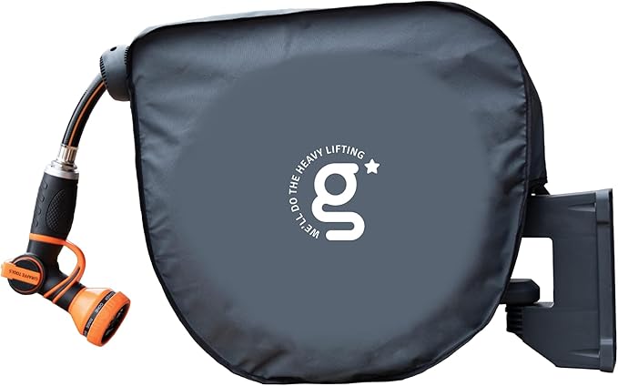 Giraffe Tools AW30/ AW25 Retractable Garden Hose Reel Cover UV Resistant, Waterproof and Anti-Fading Cover for Water Hose Reel