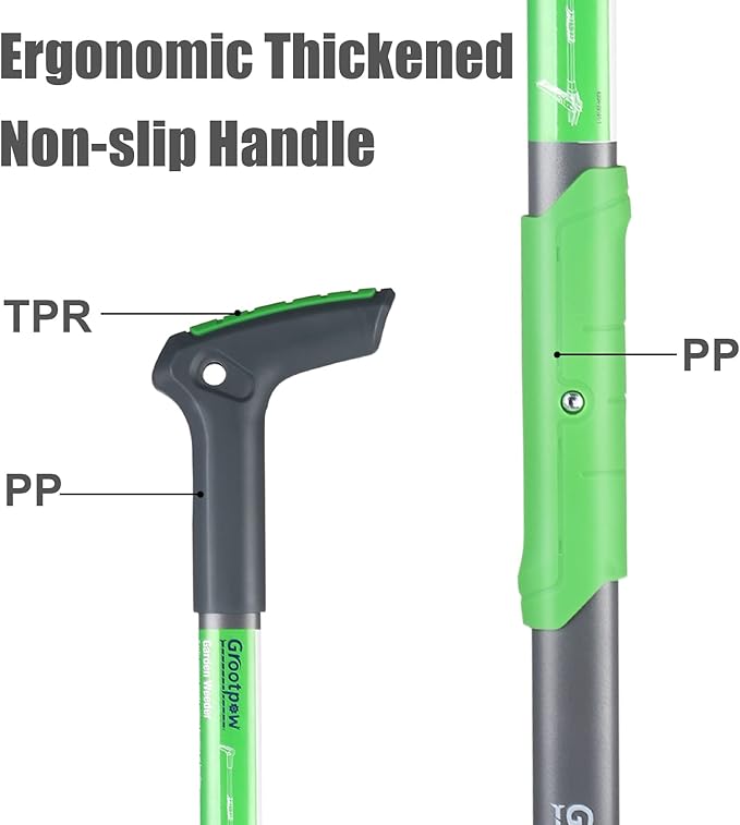 WP5 Apex Weeder, Lightweight Weed Puller Tool for Women, Weeding Remover Tool with 3-Claw Stainless Steel, 39-inch Ergonomic Handle, Easily Remove Weeds Without Bending or Kneeling