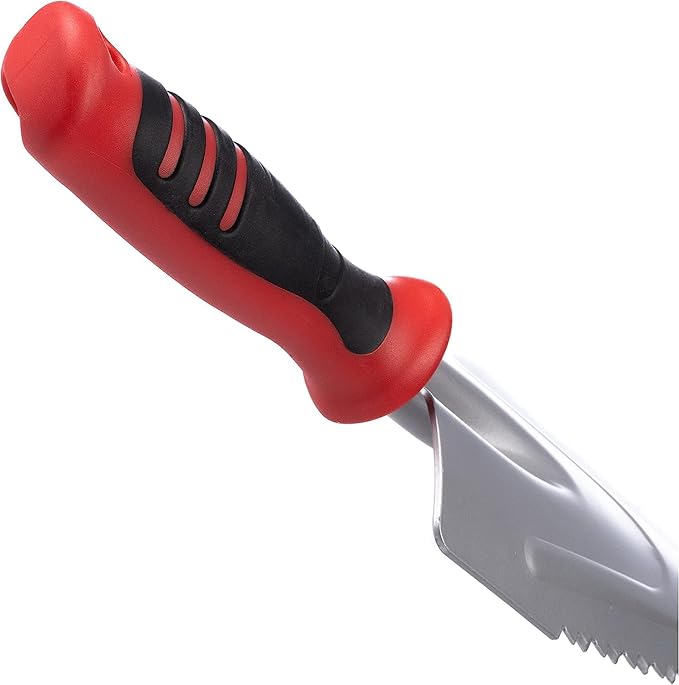 ROOT ASSASSIN 48" Garden Shovel/Saw - The Original & Best Award Winning Combo & RA-005 Carbon Steel Garden Hand Trowel