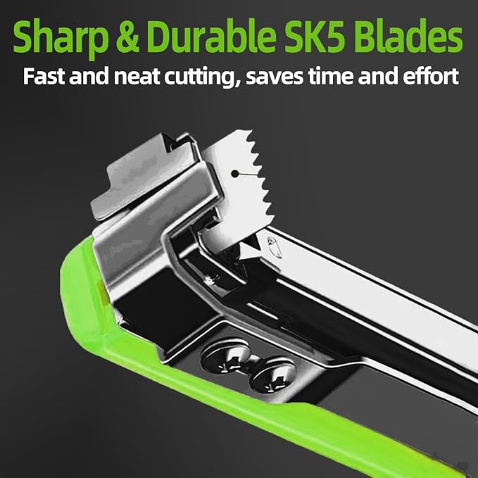 SUCA Plant Tying Machine, Plant Tape Cattle Panels for Garden,Plant Vine Tying Tool with 10000pcs Staples 21 Rolls Tape Plant Tape Gun for Grapes,Tapener (tapetool set1pcs), Green