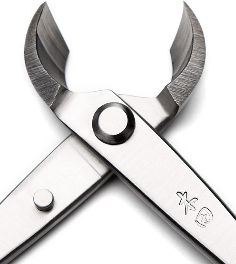 180MM Bonsai Round Edge Cutter Professional Grade Branch Cutter Alloy Steel Bonsai Tools Equip With Tool Bag (MTS-13)