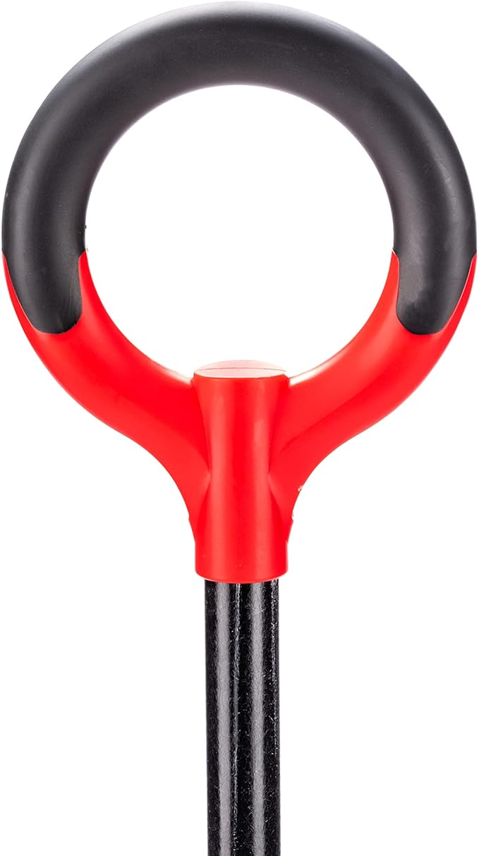 Radius Garden 25211 Pro-Lite Carbon Steel Shovel, Red