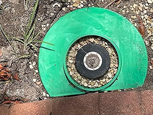 GRASSHOLE - Sprinkler Head Protection (10 Pieces) Lawn Sprinkler Guard, Plastic Donuts for Sprinkler Heads