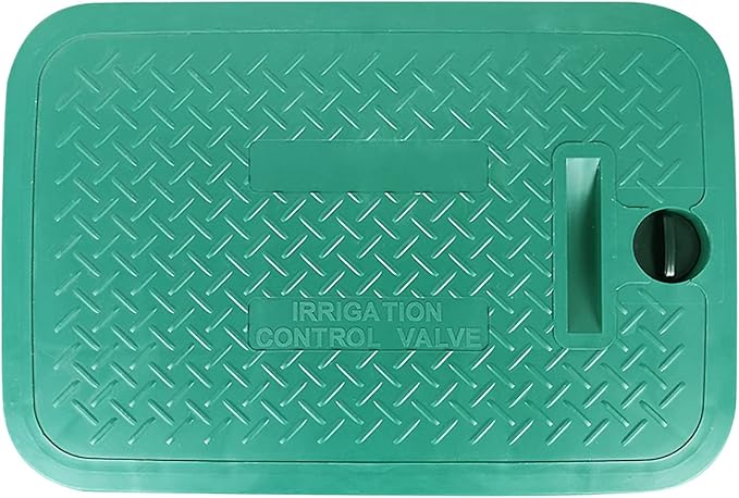 12x17 Valve Box Cover Lid Sprinkler Valve Box Lid Replacement Rectangular for Outside Irrigation