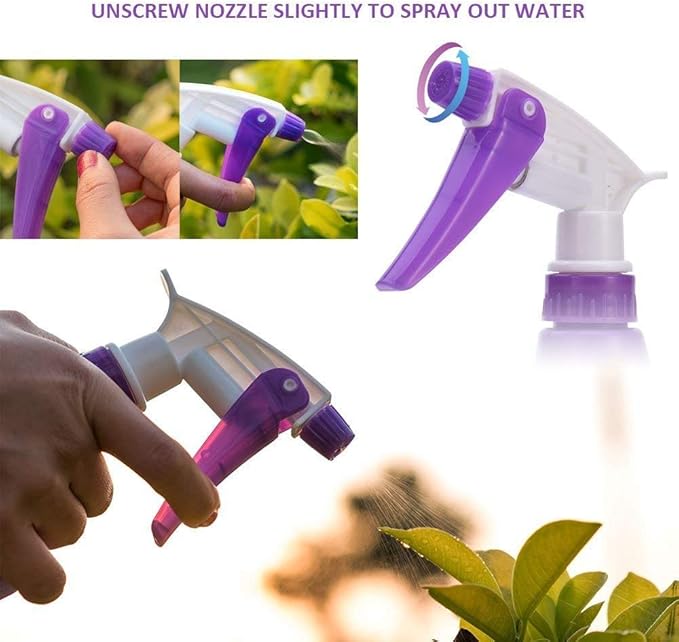 Gardening Tools Set, Unique Gardening Gifts for Women, Gardening Hand Tools with Purple Carrying Case, Gardening Kit for Home Gardening Flowers Potted Trim Loosing Planting Tools (5purple)