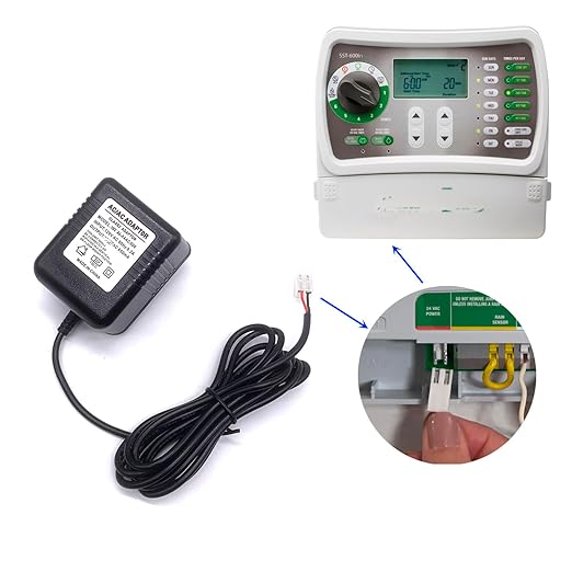 Replacement Transformers Compatible Rain Bird UT1 SST Series,Sprinkler System,Indoor Irrigation Timers.25.5VAC 24V Power Adapter Transformers.