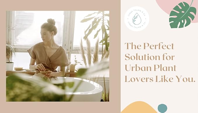 Urban Thumb and Co Ultra Fine Garden Plant Mulch - Top Cover for Indoor / Outdoor Potted House Plants - Compact Size,Potting Mix for Urban Plant Lovers- 3.25 Quarts