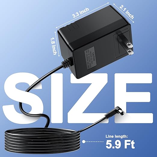 24V ac-ac Power Adapter Transformer for Sprinkler System Power Supply for Indoor Irrigation Timers Compatible with Rachio Smart Sprinkler Controller MKA-482401000 ILA48-241000 HL-EI480800 JT-917