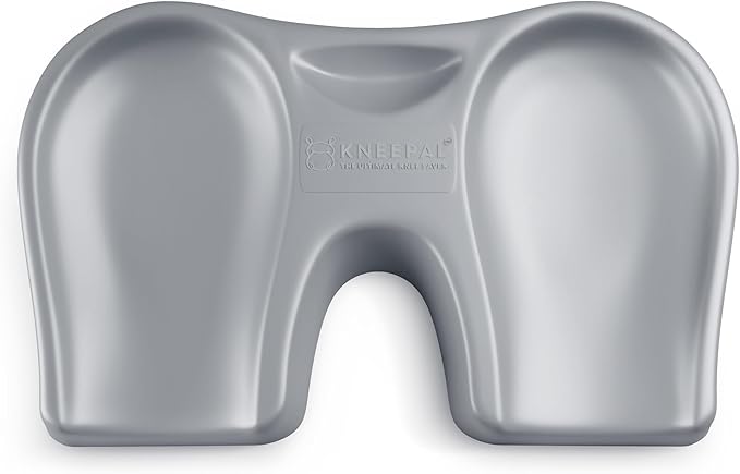 Extra Thick Garden Kneeler Pad for Gardening Baby Bath Kneeling Cushion Heavy Duty Multifunctional Knee Safety Memory Foam Mat for Mechanic Work and Any Household DIY Chores - Lt. Grey