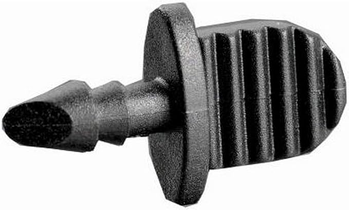 3 Pack (75 Total Fittings) Orbit 1/4 Inch Drip Barbed End Plug for Drip Irrigation Tubing -