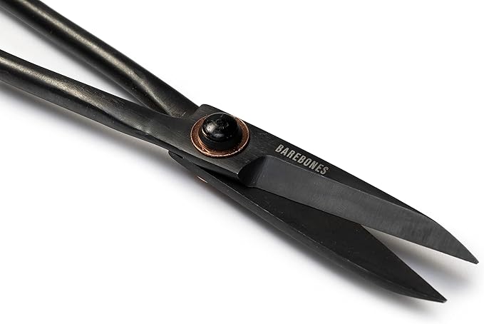 Barebones Artisan Trimming Shears - Gardening Shears and Herb Scissors - Essential Gardening Tools for Herb Gardens and Planting - Rust-resistant Garden Clippers