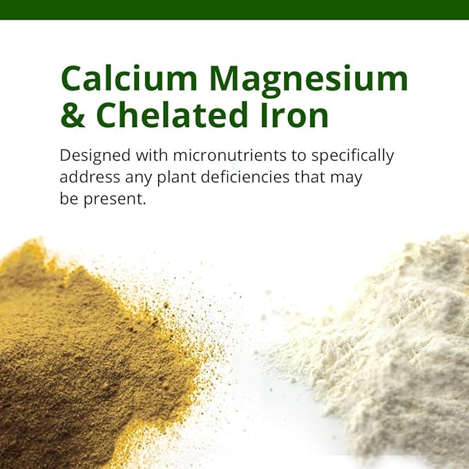 Humboldts Secret Calcium, Magnesium and Iron Supplement – Hydroponic Supplies – Liquid Nutrient Fertilizer – Supports Vegetative and Flowering Stage – 1 Quart