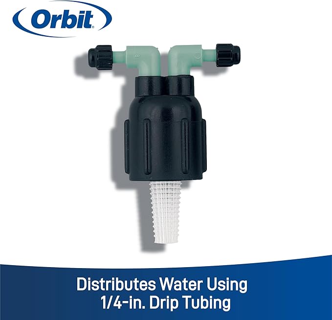 Orbit 67030 Drip Irrigation 2-Port Full-Flow Manifold
