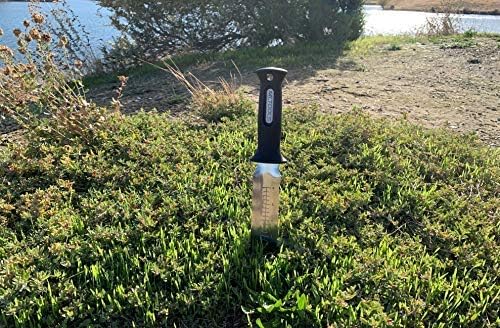 Metal detecting digging knife, Heavy Duty Digging Knife with Ergonomic Handle - Ideal for Gardening, Camping, survival and Outdoor Adventures - Rust-Resistant Japanese Hori-Hori digging knife by MLTOOLS | P8246