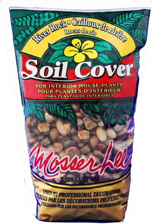 Mosser Lee ML1121 River Rock Soil Cover, 5 lb.
