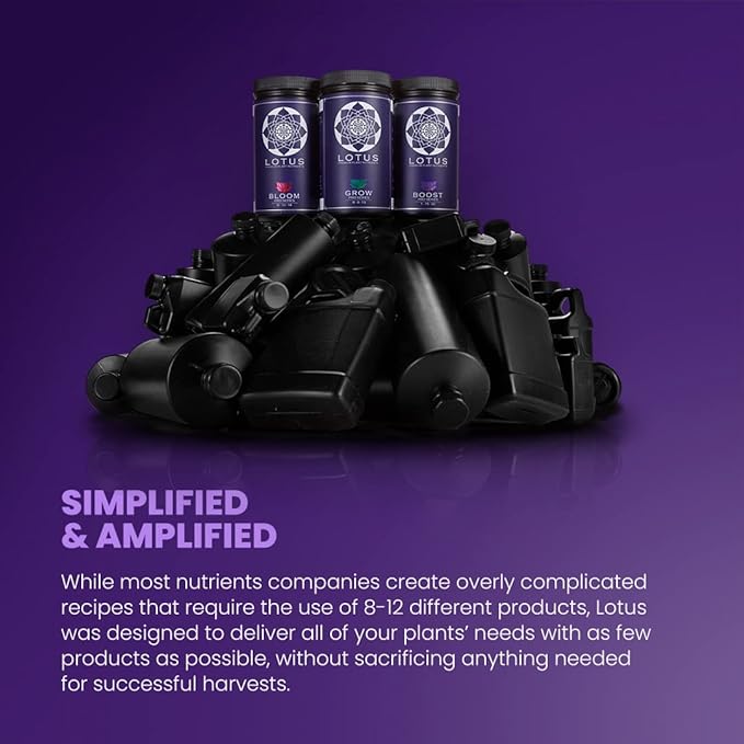 Lotus Nutrients Cal-Mag Pro Series - All Natural Premium Powdered Plant Nutrients with Calcium and Magnesium for Hydroponic Coco Coir and Soil | Improve Plant Health Indoor and Outdoor Gardens (30oz)