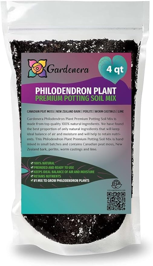 Philodendron Planting Mix - Provide Your Plants with The Best Soil Medium - 4 QUARTS