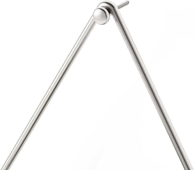 Umbra Trigg Small Wall Display, White-Nickel, Planter Pot, Indoor Outdoor Usage